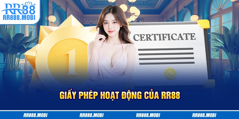 RR88 sở hữu nền tảng pháp lý cực kỳ vững chắc