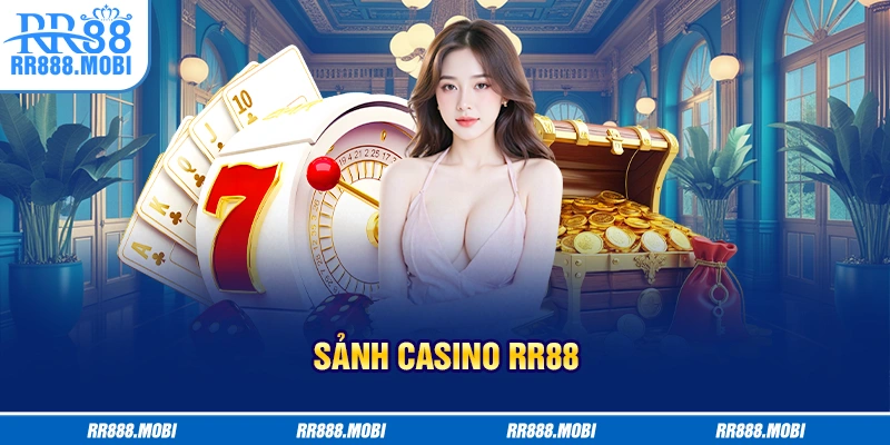 Sảnh Casino RR88 sang trọng